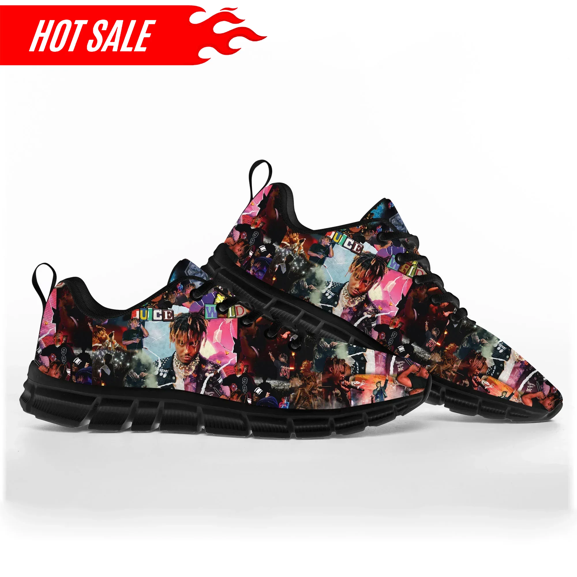 Men'S Shoes Qn - ホットジュースワールドヒップホップラッパースポーツシューズメンズレディースティーンエイジャースニーカー歌手カジュアルカスタム高品質カップルシューズ