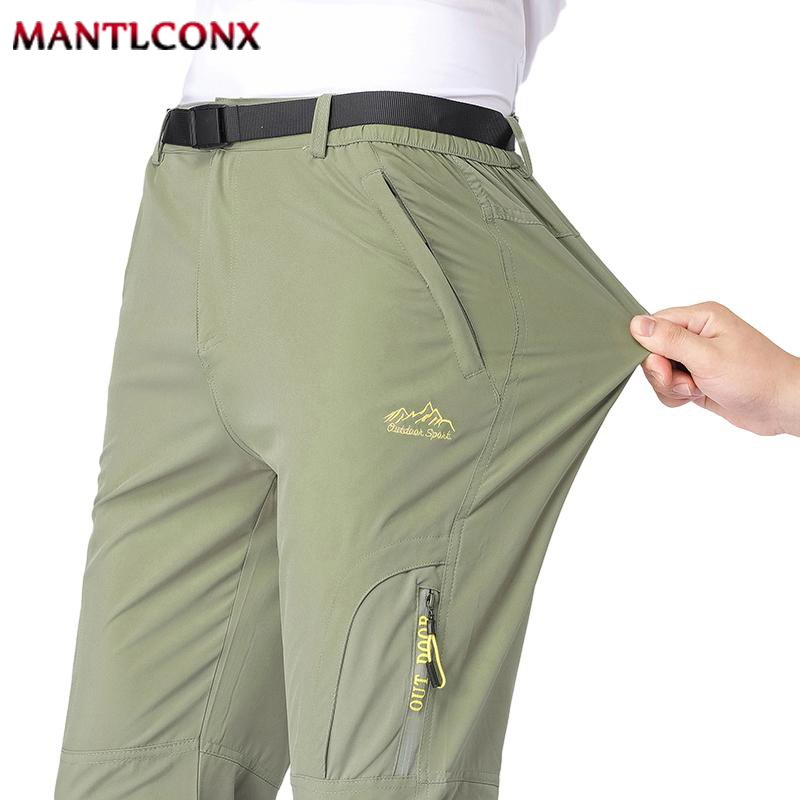 Men Shoes Joggers - XL-5XL 軽量薄型夏パンツ男性用スウェットパンツストレッチ速乾性ズボン男性ハイキングキャンプメンズパンツジョガー夏