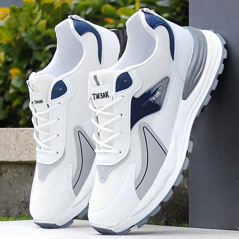 Men Shoes Sale - ファッションメンズシューズ多用途メッシュメンズスニーカーブランド通気性ランニングシューズ滑り止めプラットフォームスポーツシューズ男性 Tenis Masculino