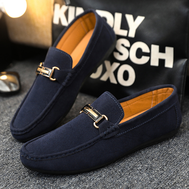 Men Shoes Sale - ホット販売カジュアルシューズ男性用モカシン快適な通気性メンズローファー軽量スリッポンオフィスシューズ男性ドライビングシューズ