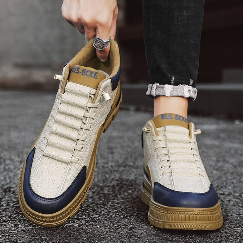 Men Shoes Offer - スリッポン プラットフォーム メンズブーツ 春秋 オファー デザイナー
