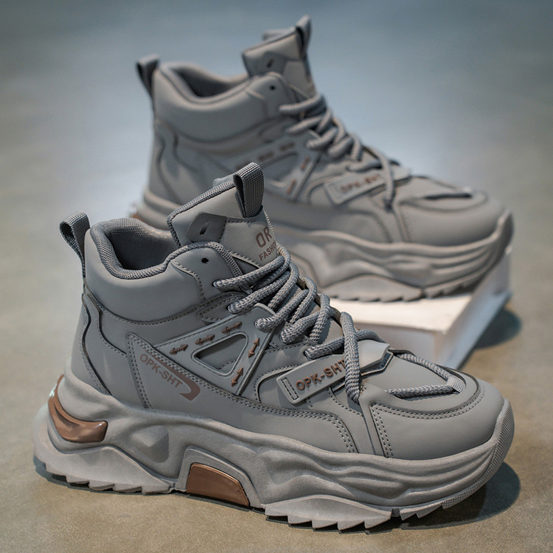 Men Shoes Sale - ハイカット通気性滑り止めメンズフットウェア2025秋ホットセールメンズスポーツシューズファッション快適な新作男性ランニングスニーカー