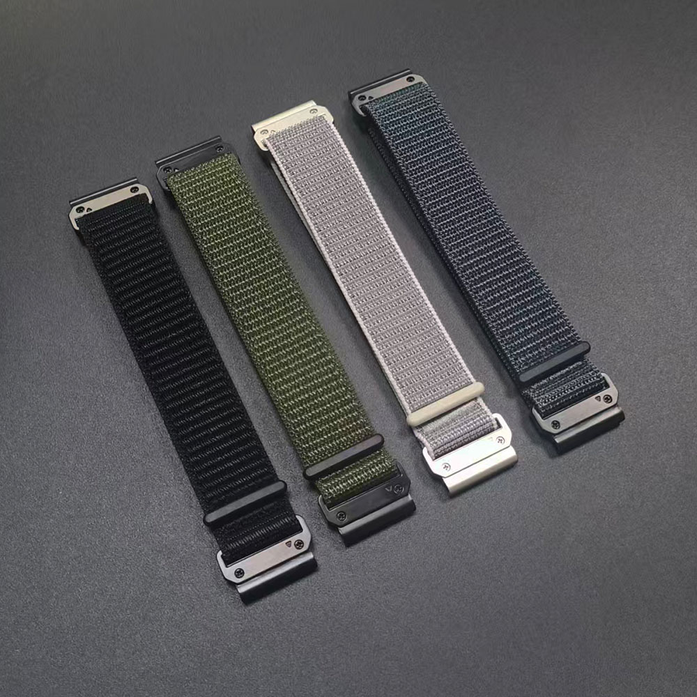 26mm 22mm クイックフィット ナイロン製腕時計バンド - Velcro Strap Sandal のレビューと価格