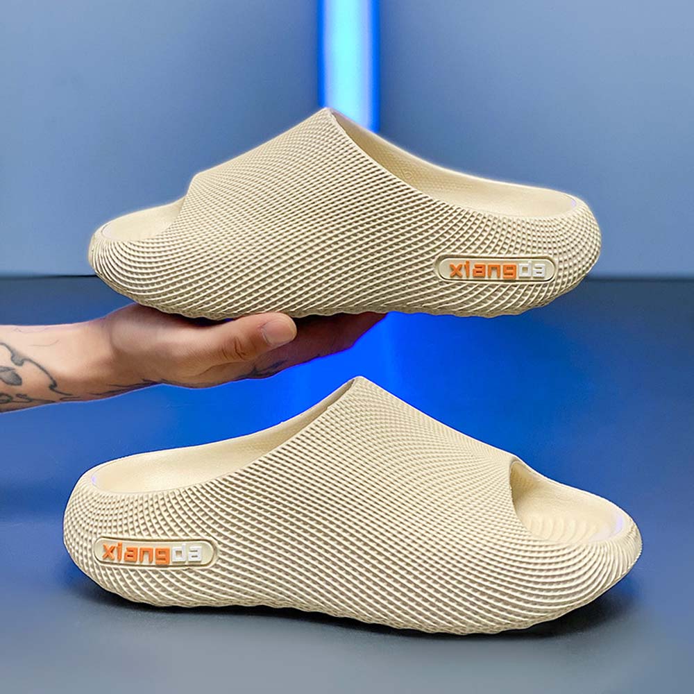 SHAJI メンズ クラウドスライド、夏用厚底滑り止めビーチ - Men Shoes On Cloud のレビューと価格