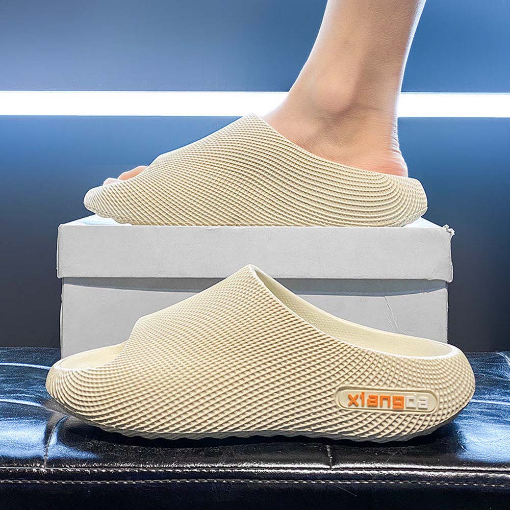 SHAJI メンズ クラウドスライド、夏用厚底滑り止めビーチ - Men Shoes On Cloud のレビューと価格