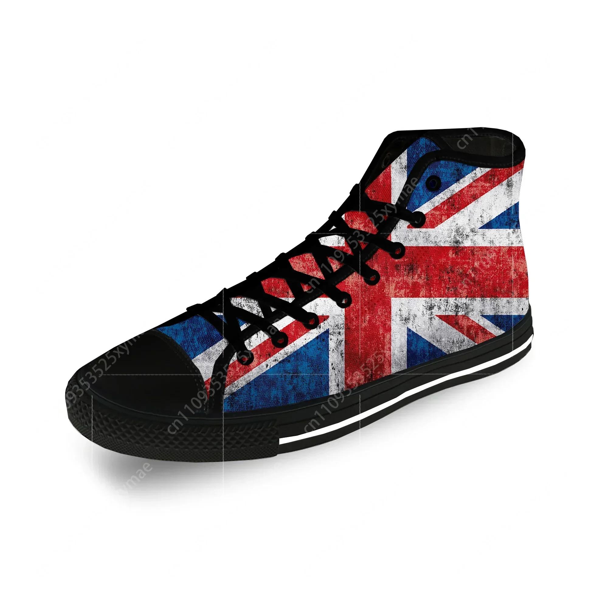 英国英国旗ユニオンジャックカジュアル布ファッション 3D プ - Men Shoes Uk のレビューと価格