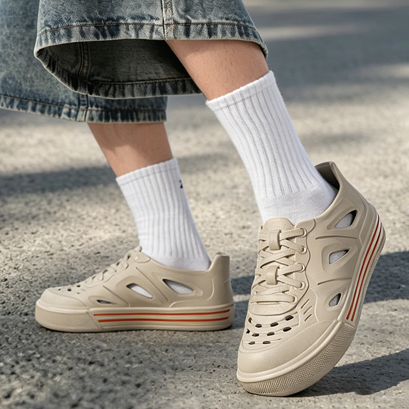 2026年ニューサマークラウドクッションサンダル メンズ レ - Men Shoes On Cloud のレビューと価格