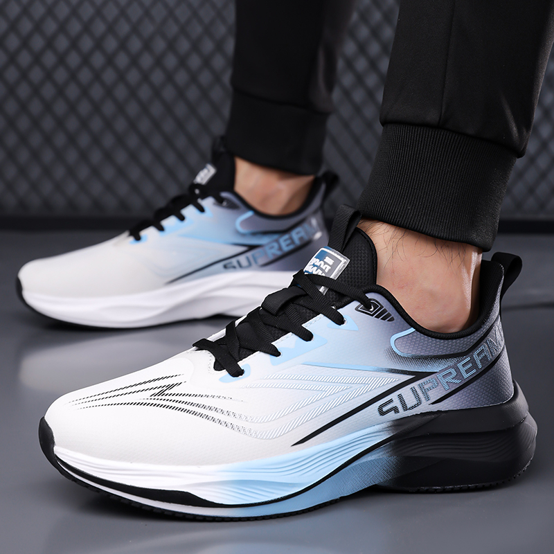 靴男性スニーカー男性カジュアルメンズシューズテニス高級靴トレ - Men Shoes Trainers のレビューと価格