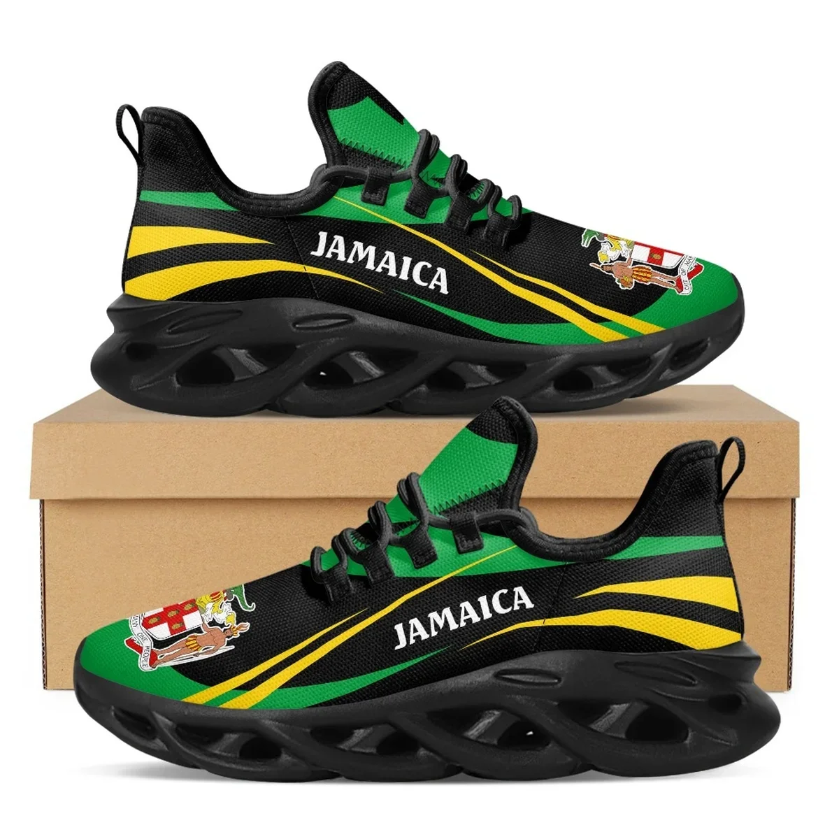 ジャマイカ国旗プリントシューズメンズスニーカー 2022 ブ - Men Shoes Trainers のレビューと価格