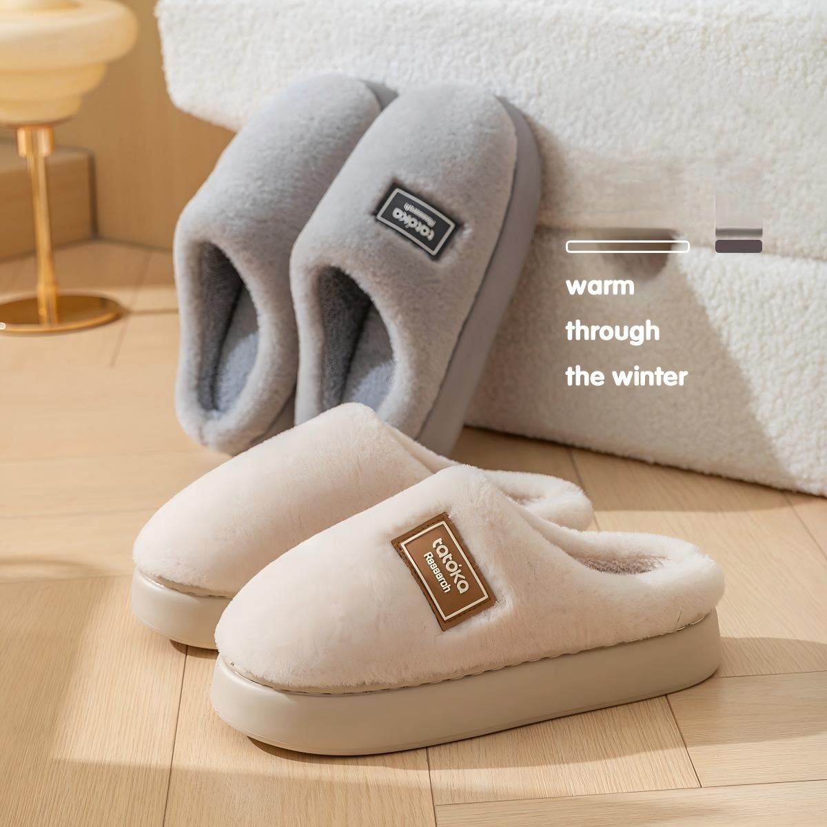 雲を踏んでいるような感触のメンズ高級プラッシュスリッパ、女性 - Men Shoes On Cloud のレビューと価格