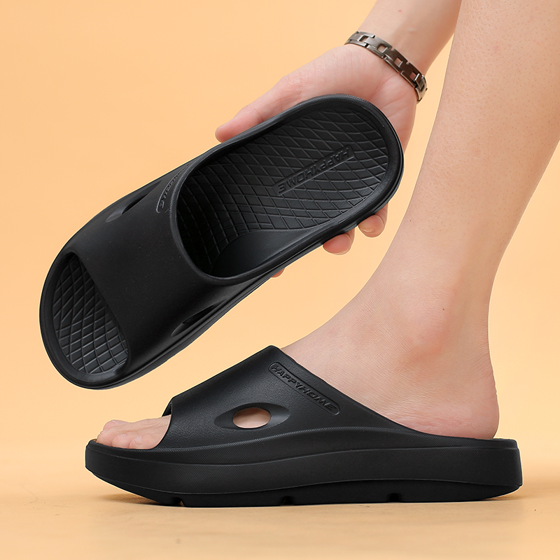 メンズ厚底ソフトスリッパ、雲を踏んでいるような履き心地、男性 - Men Shoes On Cloud のレビューと価格