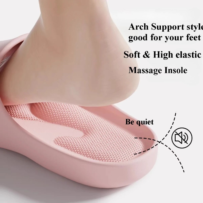 カップル向けEVAプラットフォームスリッパ、柔らかく通気性の - Men Shoes Size To Women のレビューと価格