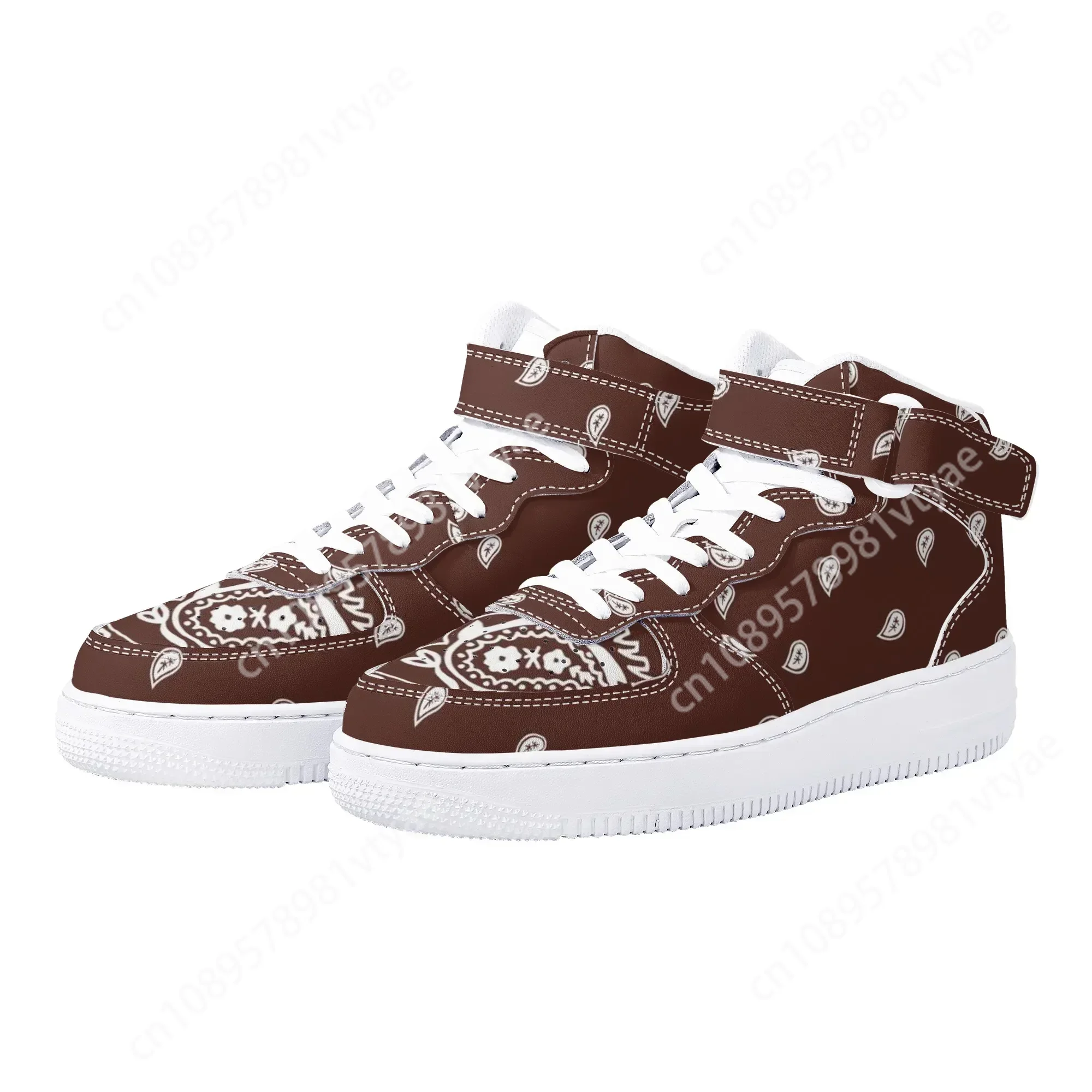 新着バンダナプリント男性バスケットボールスニーカーレジャーシ - Men Shoes Sale のレビューと価格