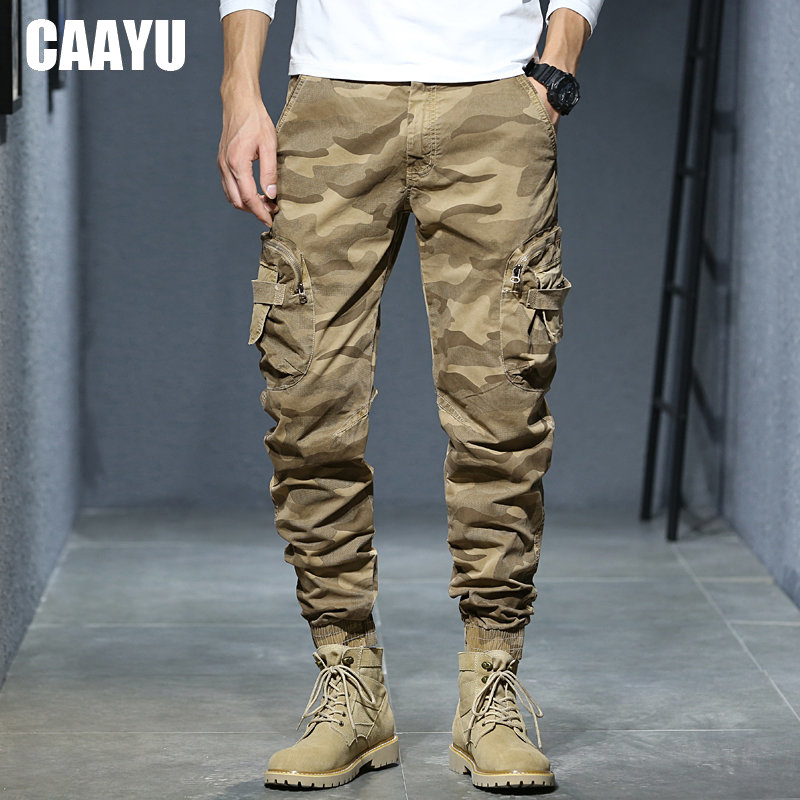 CAAYU ジョガーカーゴパンツ男性カジュアルヒップホップマ - Men Shoes Joggers のレビューと価格