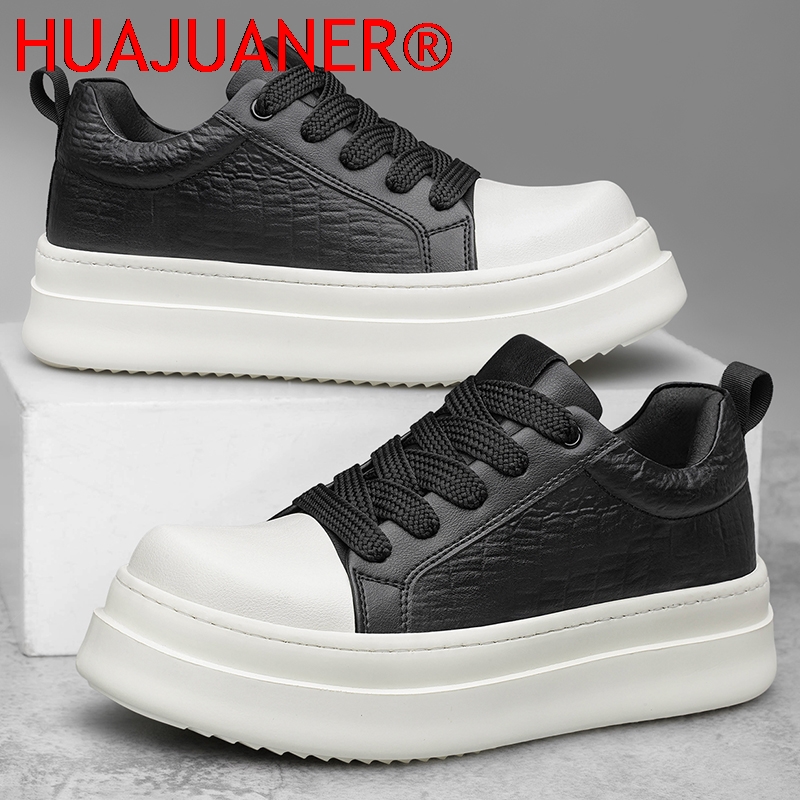 メンズレザーエレベーターシューズ 7cm隠し身長アップ 厚底 - Men'S Shoes To Increase Height のレビューと価格