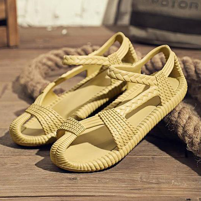 レトロローマンサンダルスポーツサンダル男性夏の屋外カップルビ - Men Shoes On Cloud のレビューと価格