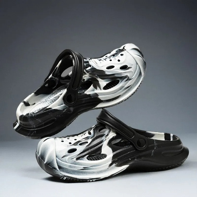 メンズ迷彩柄EVA通気性クラウドサンダル滑り止め軽量サマーハ - Men Shoes On Cloud のレビューと価格