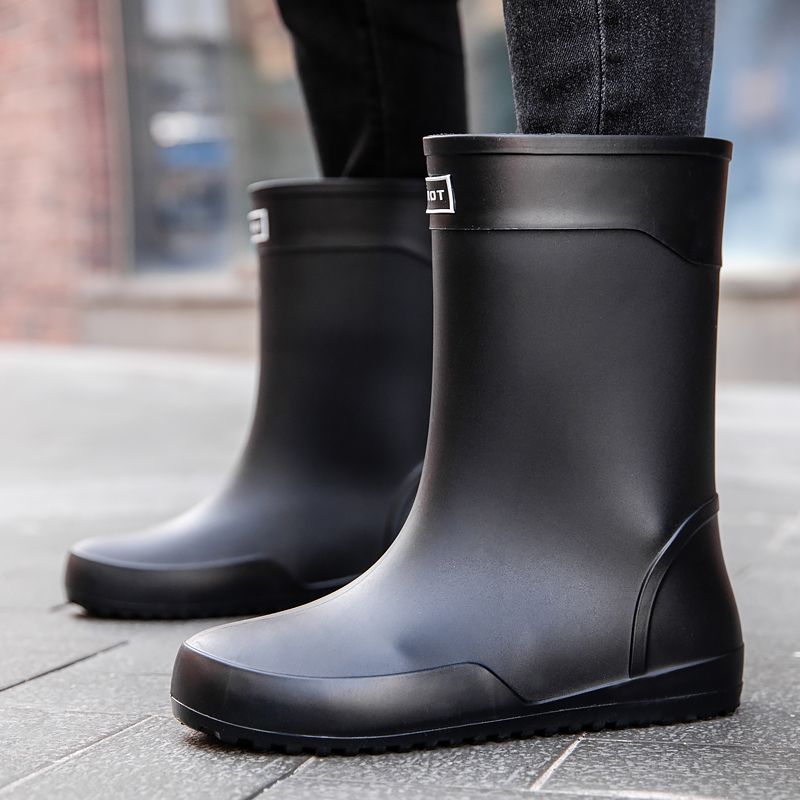 仕事用メンズシューズ、滑り止め、ロングラウンドトゥ、ティーン - Men Shoes Offer のレビューと価格