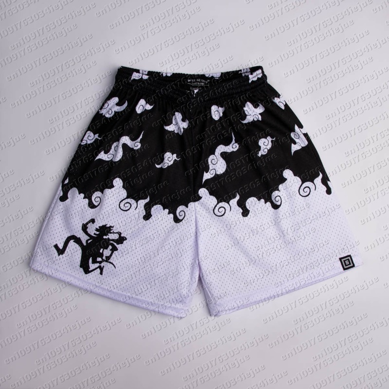 ワンピース麦わら帽子海賊団ウェーブメッシュショーツ男性女性夏 - Men Shoes Joggers のレビューと価格