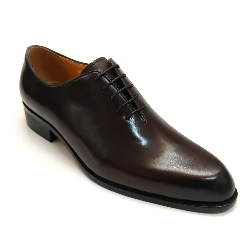 男性用手作りオックスフォードレザーシューズ,仕事やビジネス用 - Monk Strap Shoe のレビューと価格