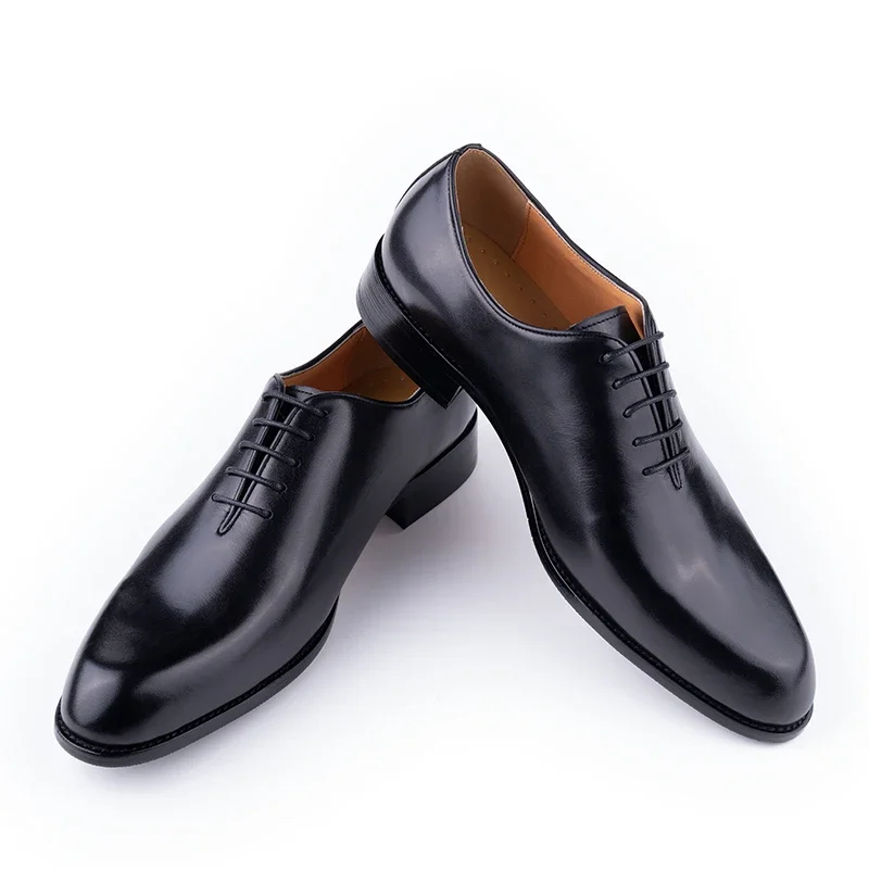 男性用手作りオックスフォードレザーシューズ,仕事やビジネス用 - Monk Strap Shoe のレビューと価格