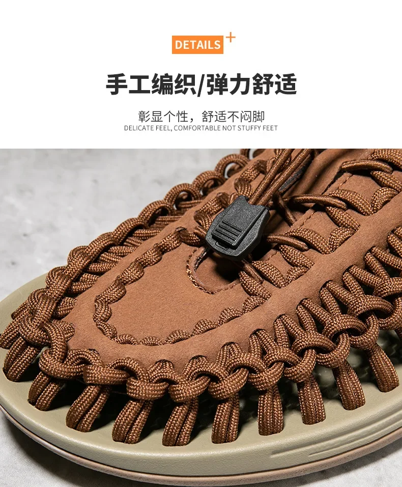 2026 メンズチャームサンダル夏の新しいカジュアルシューズ - Men Shoes Offer のレビューと価格