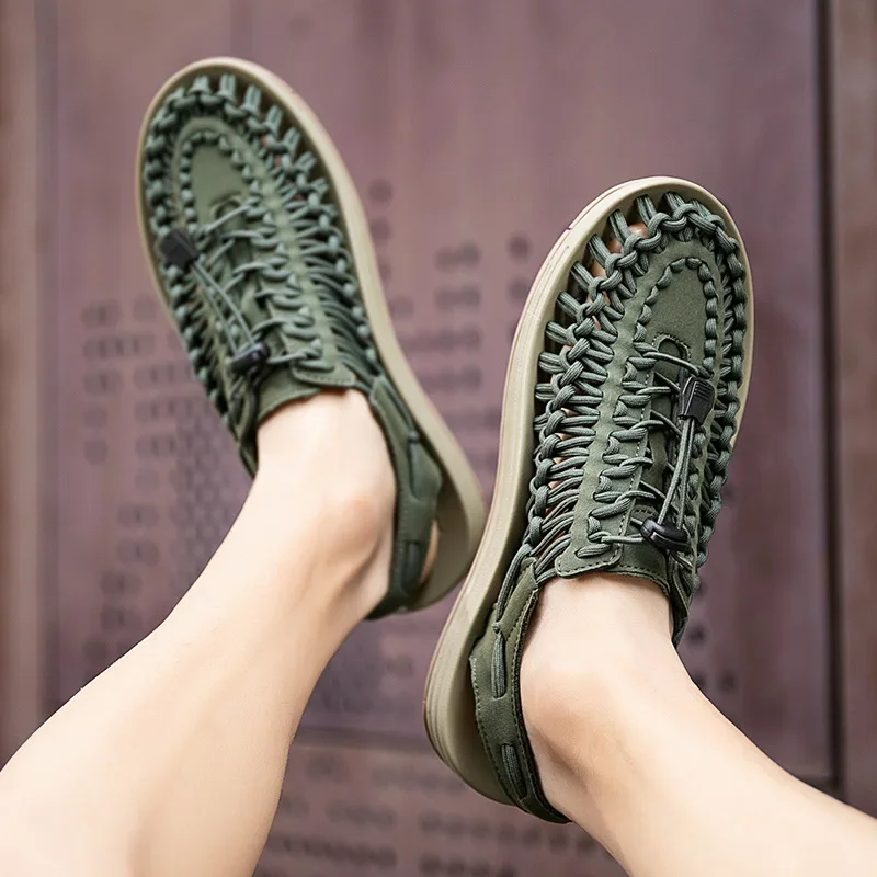 2026 メンズチャームサンダル夏の新しいカジュアルシューズ - Men Shoes Offer のレビューと価格