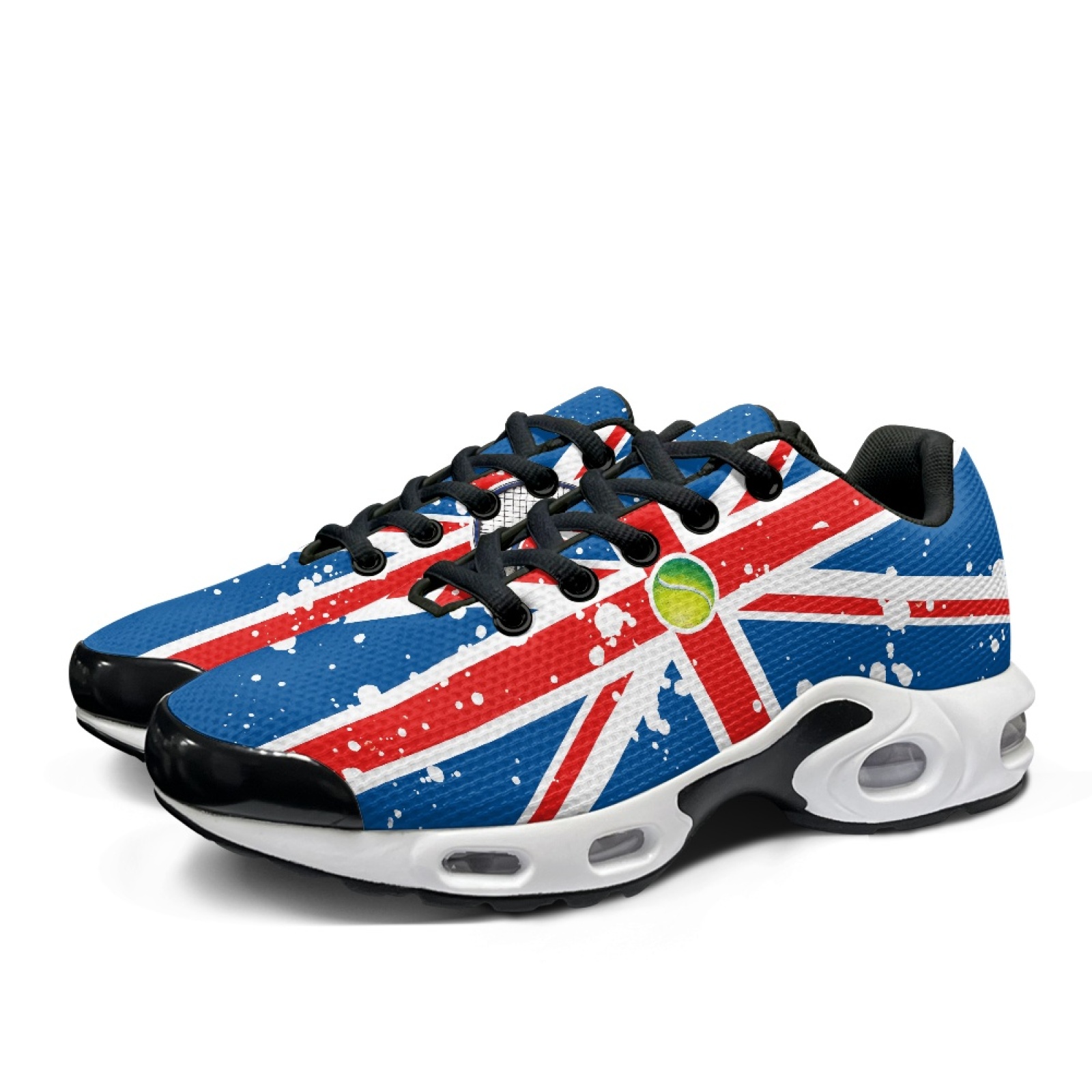PENSTROLL UKフラッグテニスプリントテニススニーカ - Men Shoes Uk のレビューと価格