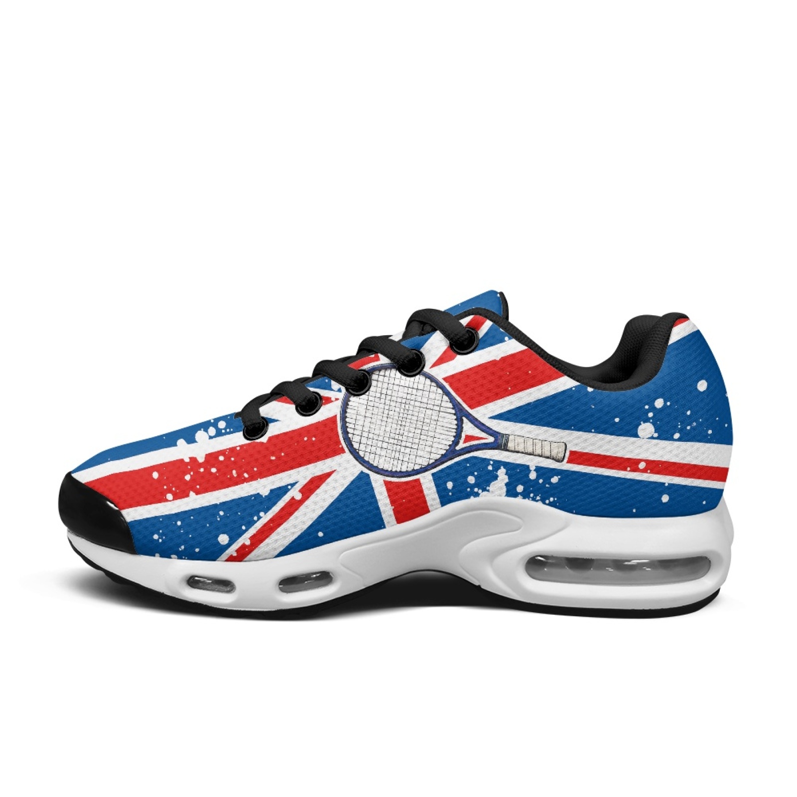 PENSTROLL UKフラッグテニスプリントテニススニーカ - Men Shoes Uk のレビューと価格