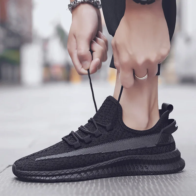 メンズ織り靴 2025年新作ブランド 通気性スポーツシューズ - Men Shoes Trainers のレビューと価格