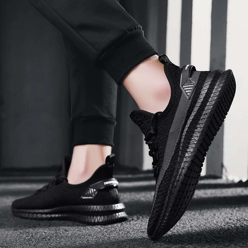 メンズ織り靴 2025年新作ブランド 通気性スポーツシューズ - Men Shoes Trainers のレビューと価格