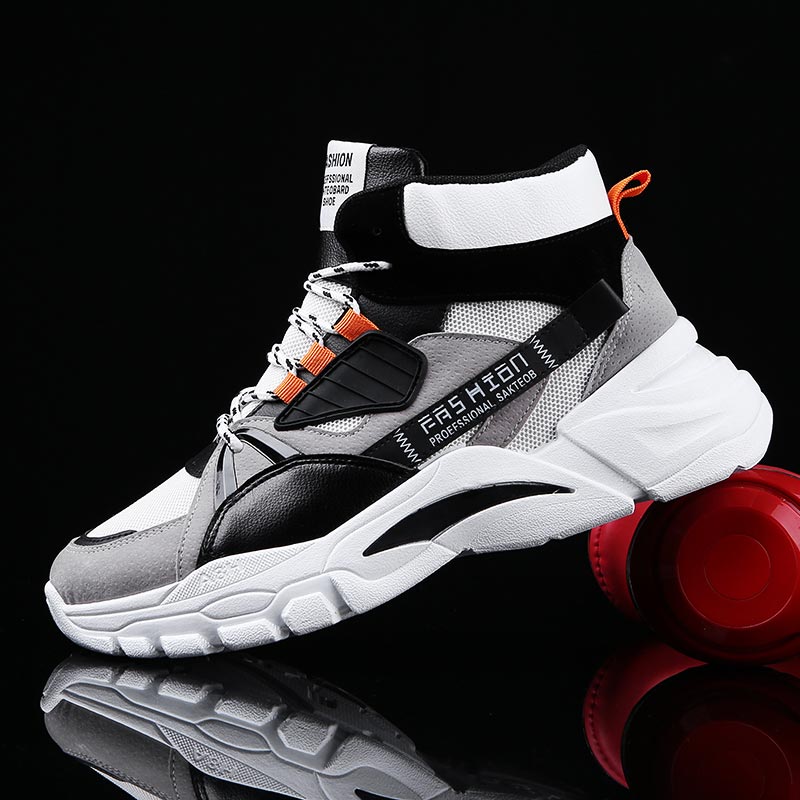 Hightop夏男性のスポーツの靴の男ランニングシューズ男性 - Men Shoes Uk のレビューと価格