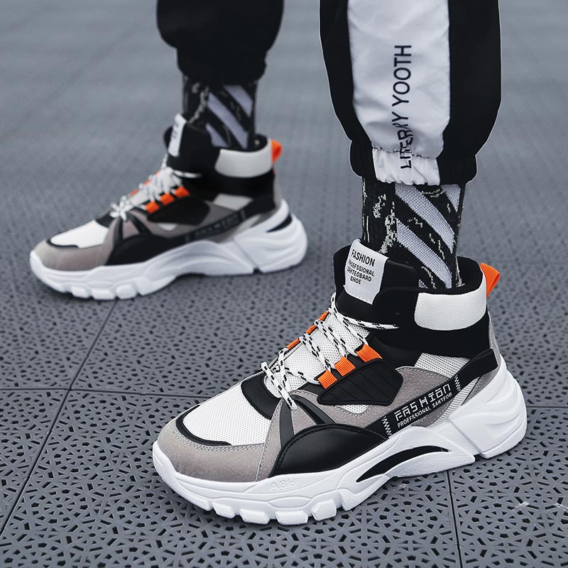 Hightop夏男性のスポーツの靴の男ランニングシューズ男性 - Men Shoes Uk のレビューと価格
