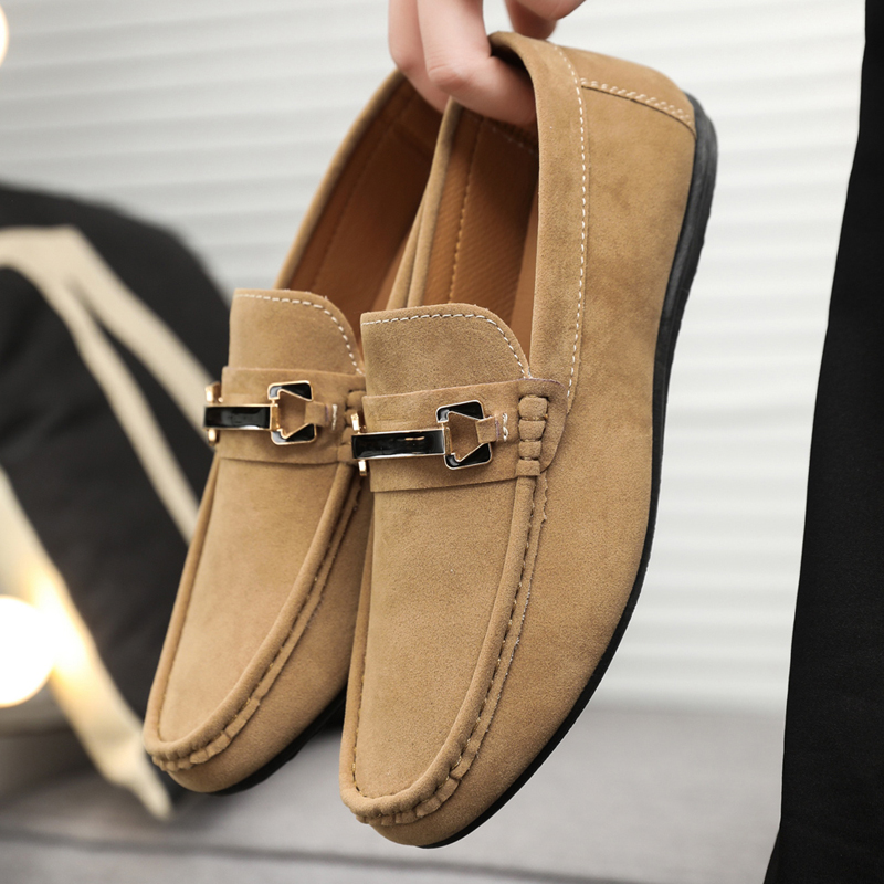 ホット販売ローファー男性用カジュアルシューズ快適なスリッポン - Men Shoes Sale のレビューと価格