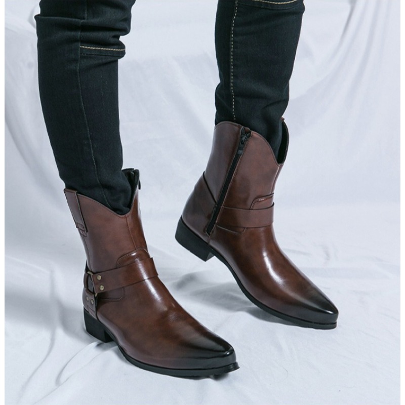 メンズローファー高級ブランド革ドレスシューズ通気性スリッポン - Men Shoes Formal のレビューと価格