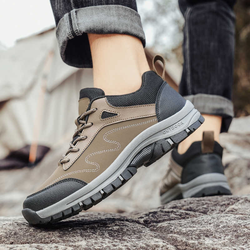 サーモ超軽量ブラウンドレスブーツランドレスシューズ男性スニー - Men Shoes Offer のレビューと価格