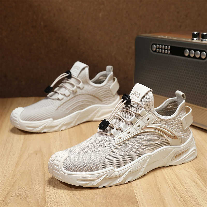 PU レザー厚いヒールグリーントレーナー織り男性トレーナーシ - Men Shoes Trainers のレビューと価格