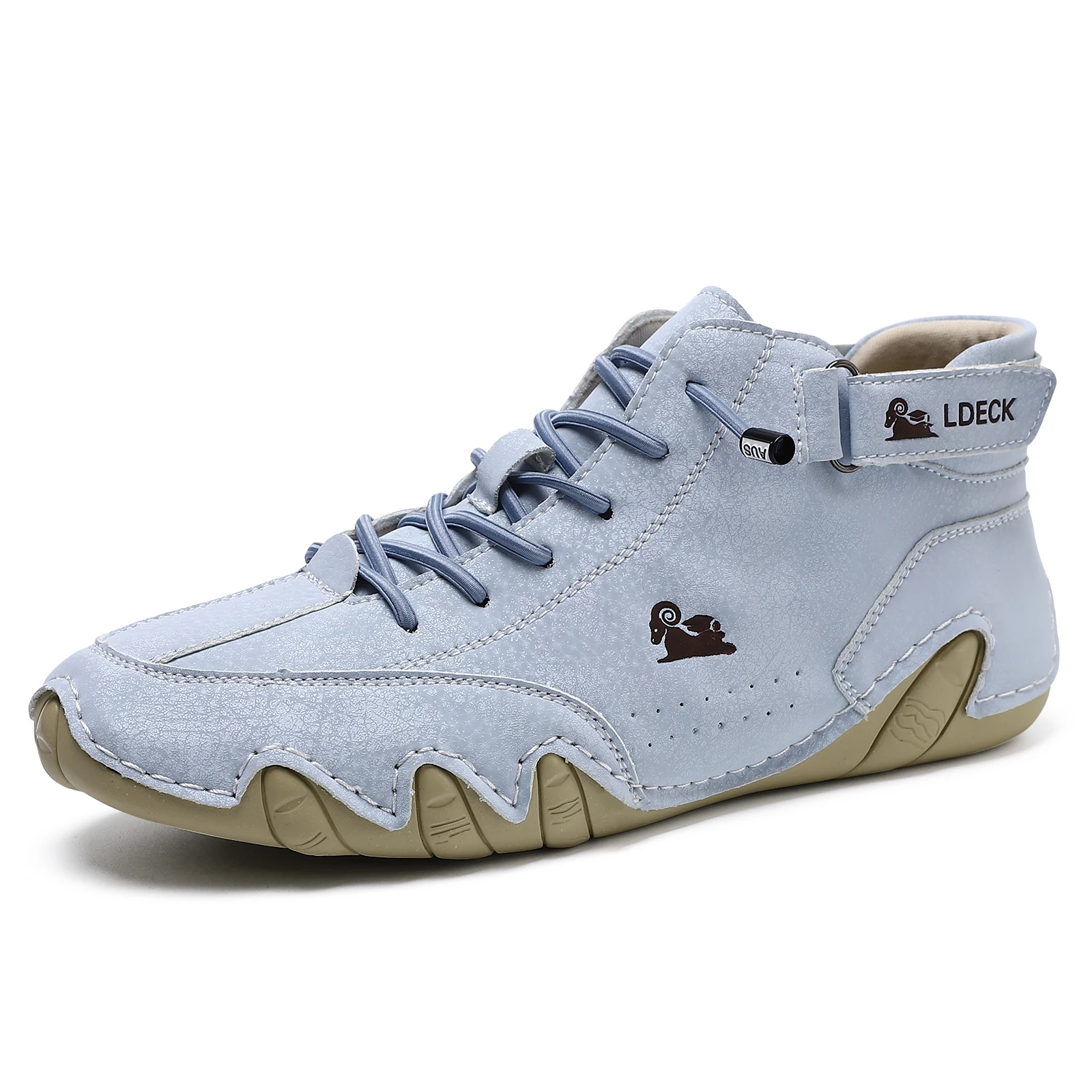 メンズ本革靴アンクルブーツ 2026 男性スニーカー屋外ライ - Men'S Shoes Qn のレビューと価格