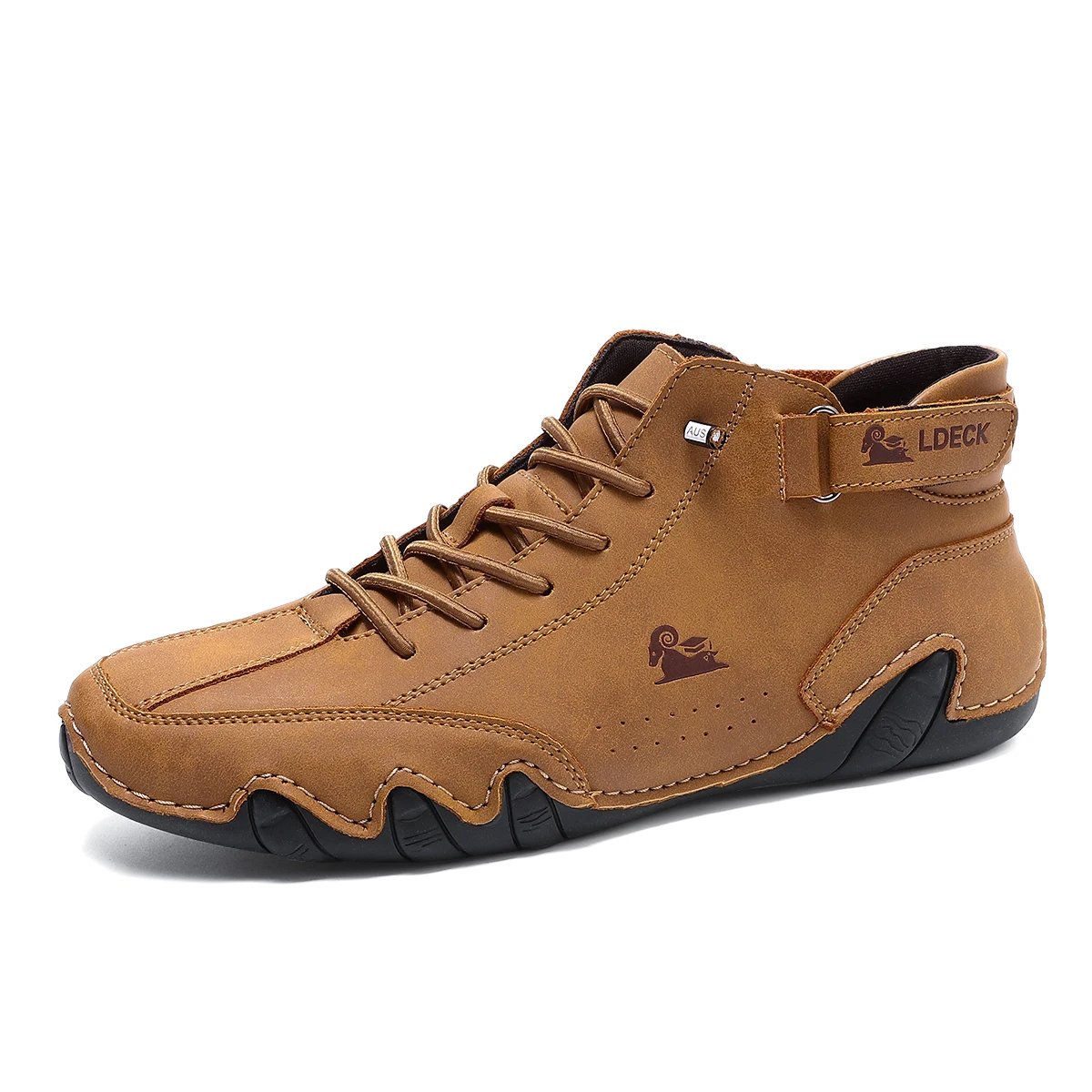 メンズ本革靴アンクルブーツ 2026 男性スニーカー屋外ライ - Men'S Shoes Qn のレビューと価格