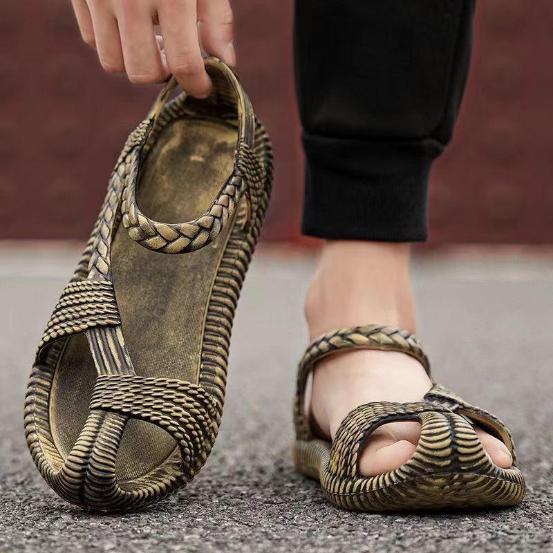 2025 レトロメンズスポーツサンダル夏の屋外カップルカジュ - Men Shoes On Cloud のレビューと価格