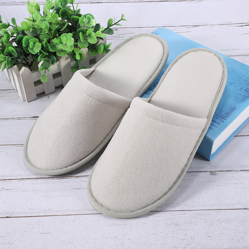男性と女性のための白い綿のスリッパ,使い捨てのスライド,トラ - Men Shoes Sale のレビューと価格