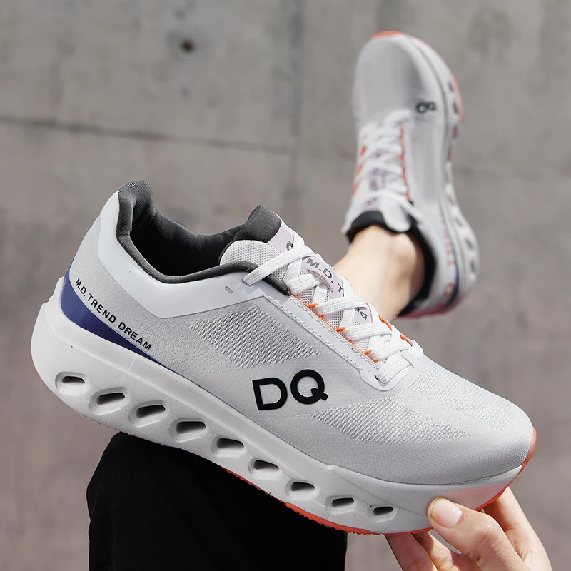 男性女性快適な靴ユニセックス通気性メッシュ超軽量屋外ランニン - Men Shoes On Cloud のレビューと価格