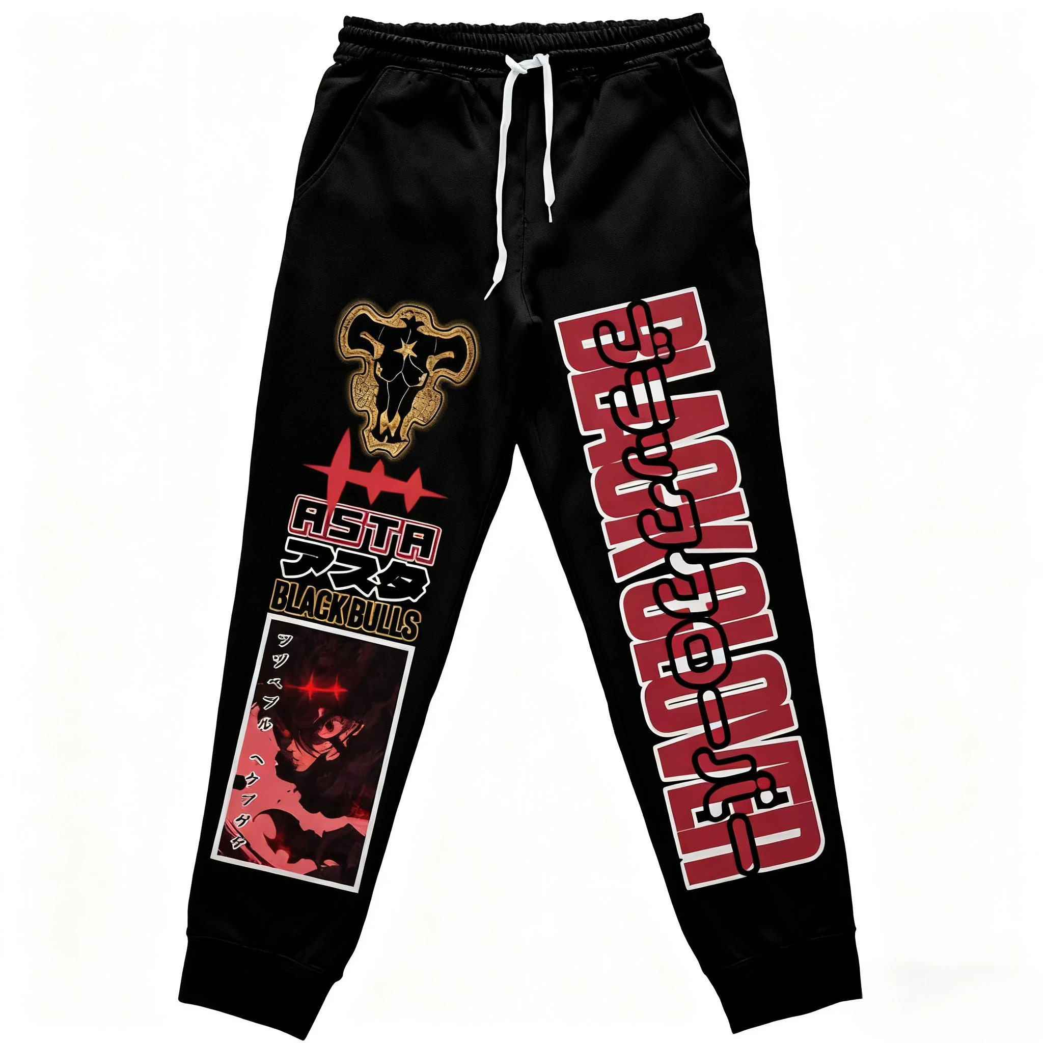 新しいブラッククローバーアニメ男性スウェットパンツ日本の漫画 - Men Shoes Joggers のレビューと価格