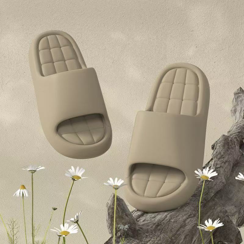 夏の女性と男性用スリッパ、バスルームシャワーシューズ、厚底ソ - Men Shoes Size To Women のレビューと価格