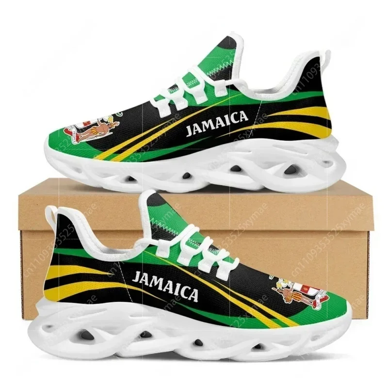 ジャマイカ国旗柄メンズシューズ2023ブレードランニングカジ - Men Shoes Trainers のレビューと価格