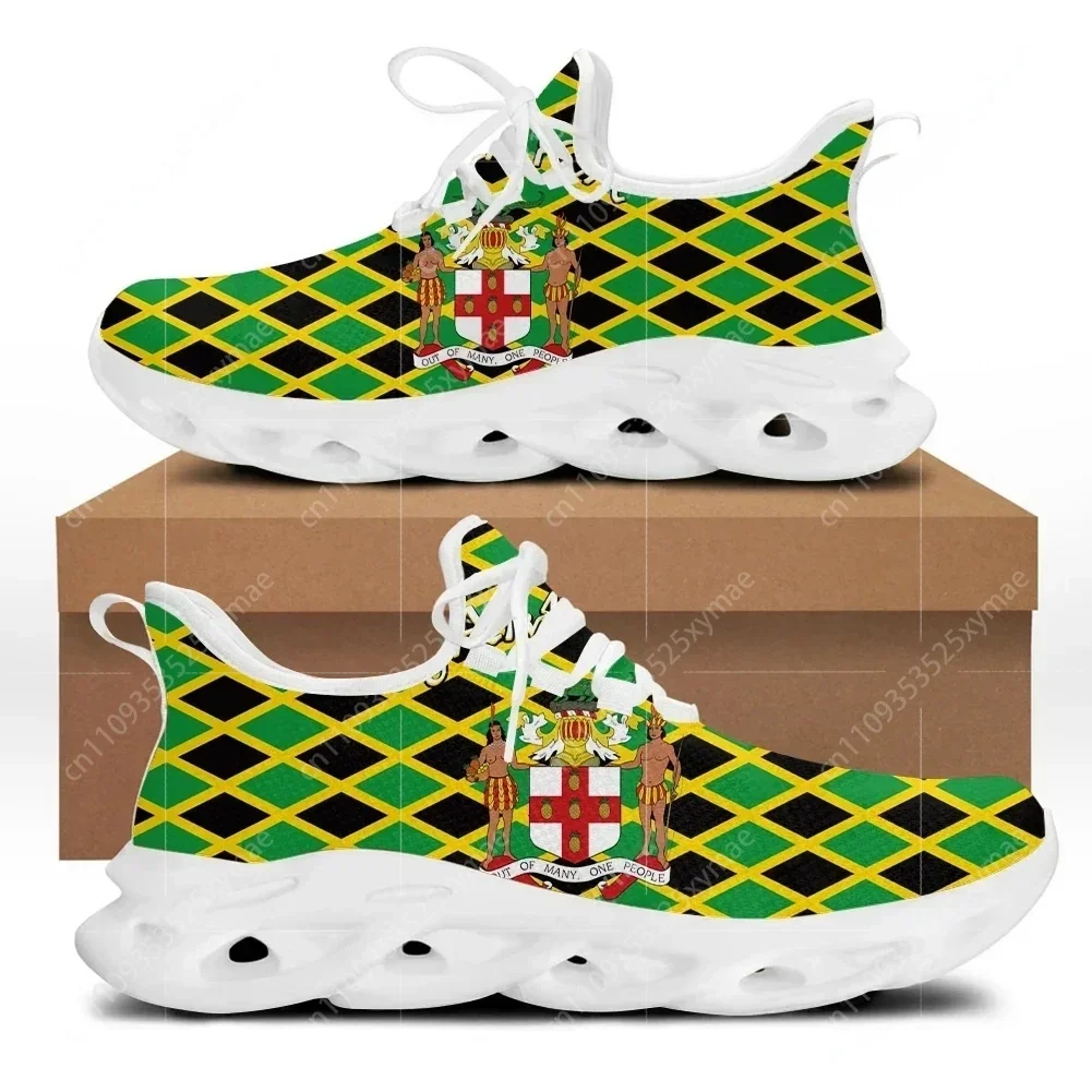 ジャマイカ国旗柄メンズシューズ2023ブレードランニングカジ - Men Shoes Trainers のレビューと価格
