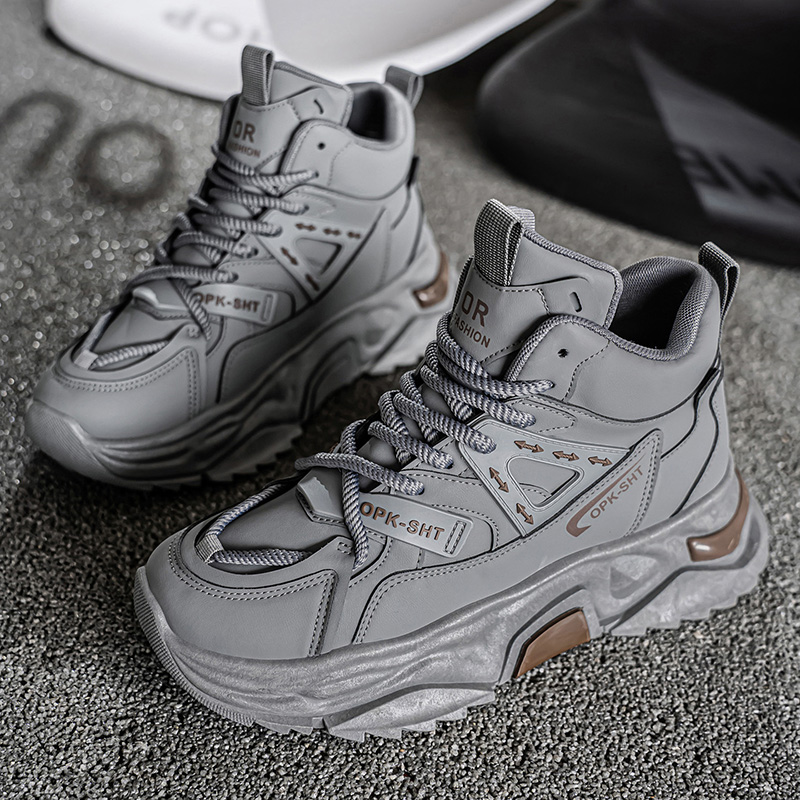 ハイカット通気性滑り止めメンズフットウェア2025秋ホットセ - Men Shoes Sale のレビューと価格