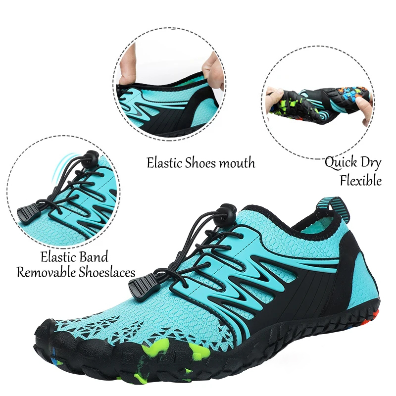 ユニセックスクイックドライウォーターシューズ、ウォーターシュ - Men'S Shoes Vibram のレビューと価格