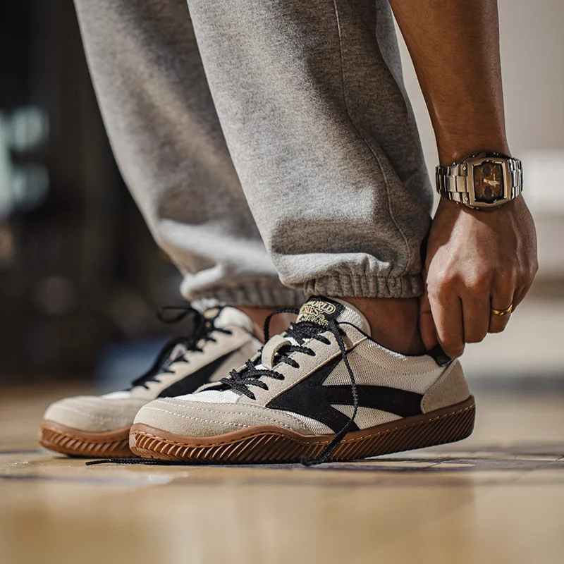 Maden レトロ パッチワーク ドイツ製 トレーナーシュー - Men Shoes Trainers のレビューと価格