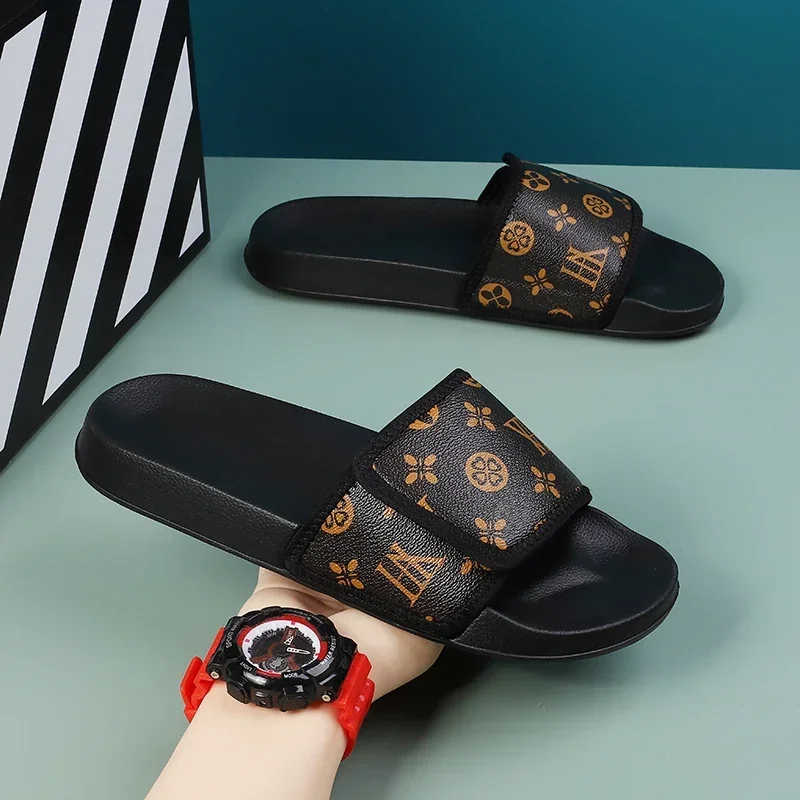 メンズ本革サンダル快適な男性サンダルハウススリッパ男性夏の靴 - Men Shoes Sale のレビューと価格